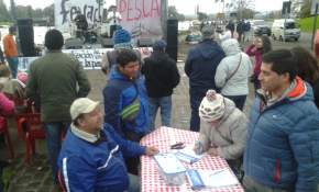 Pescadores de Valdivia logran reunir 30 mil firmas y esperan anulación de Ley de Pesca