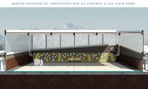 [FOTOS] Así será el centro de elige vivir sano que se construirá en Valdivia