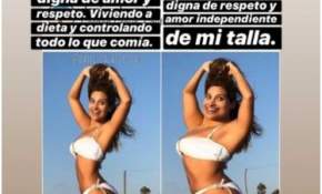 [FOTO] Modelo XL Antonia Larraín transforma meme viral de Daniela Palavecino en potente mensaje