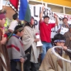 Marcha mapuche en Valdivia en defensa del lago Maihue