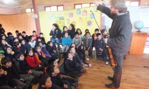Orquesta de Cámara de Valdivia extiende su labor a escuelas rurales