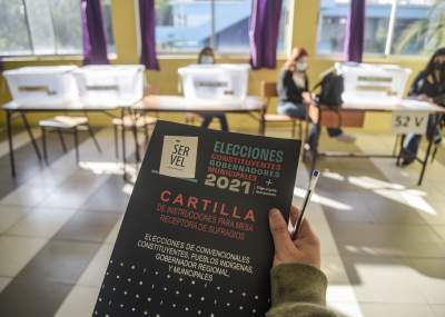 Elecciones, nueva constitución, Participación ciudadana. Foto: Agencia Uno/Huawe
